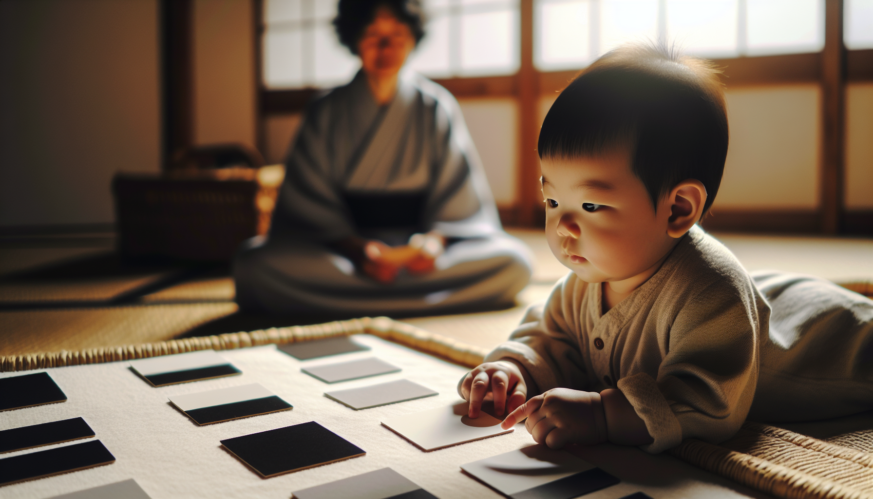 Best time to use black and white cards